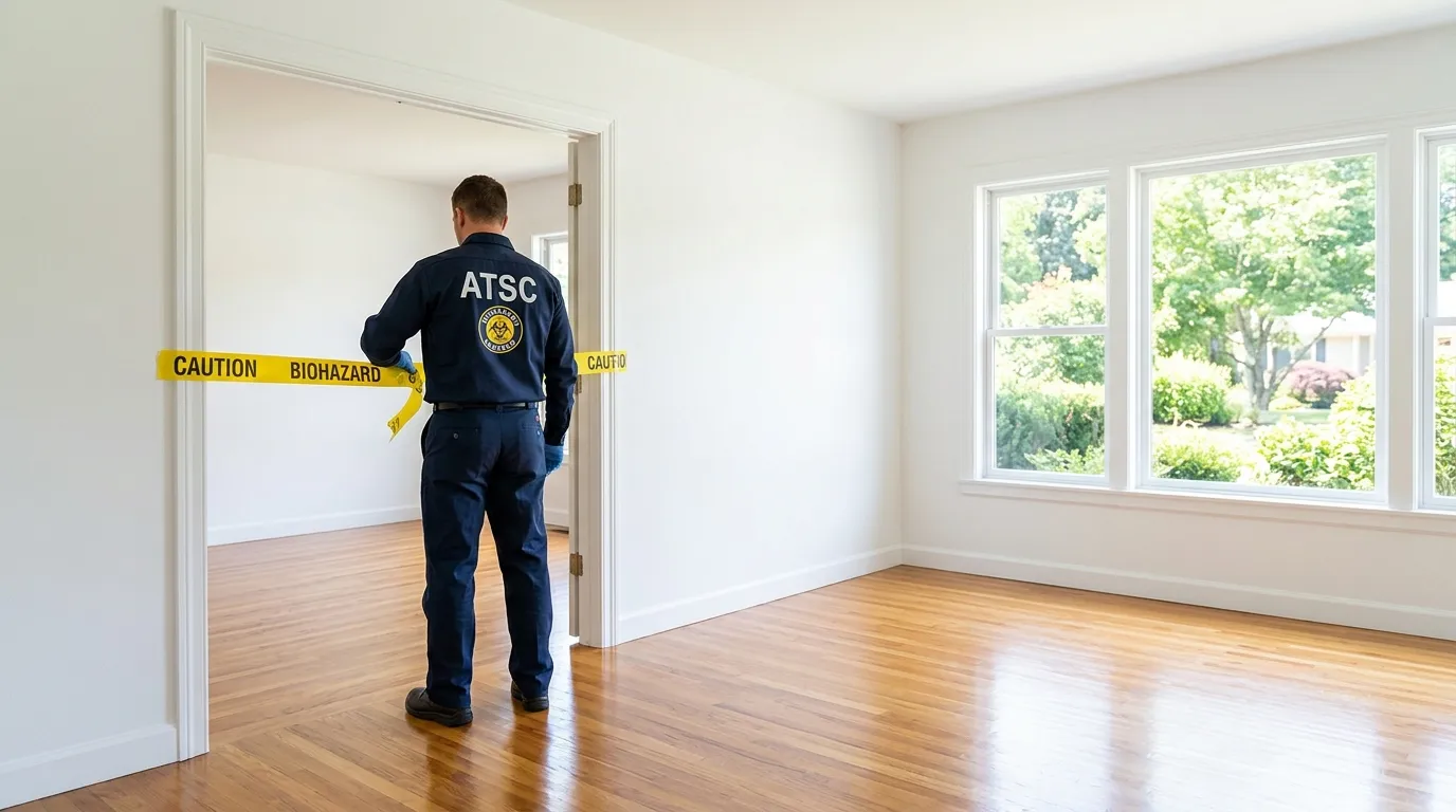 Certified biohazard cleanup crew performing Decomposition Cleanup in Miami Gardens